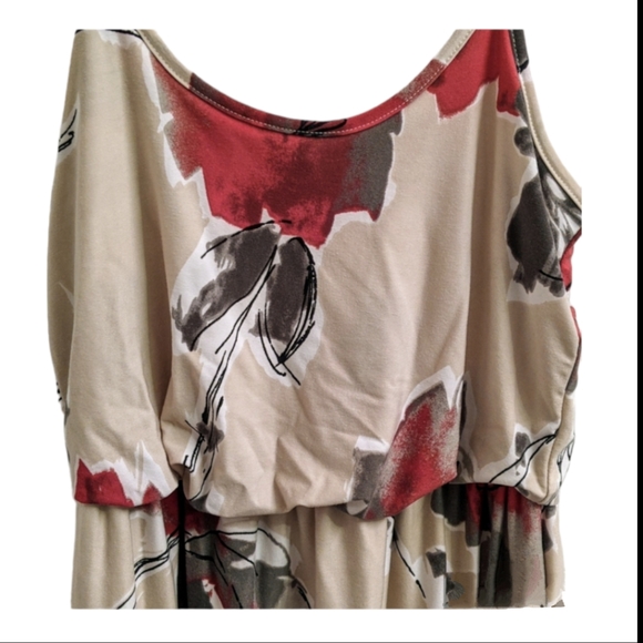 Chris & Carol midi floral dress size Medium - Picture 2 of 4